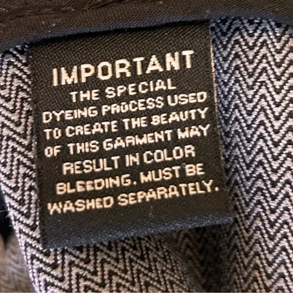 Larry Levine Dark Blue Denim Stretch Layered Skirt - Picture 6 of 6